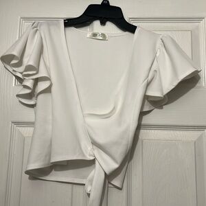 Elegant white blouse for women,steps brand.Z:S.